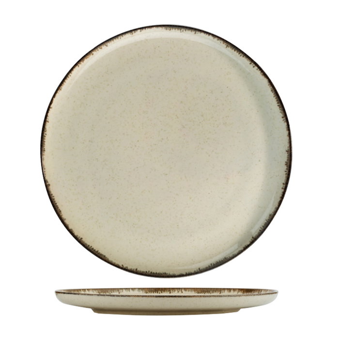 Hermia Vajilla de Porcelana 24 Piezas Canela Hermia Vajilla de Porcelana 24 Piezas Canela